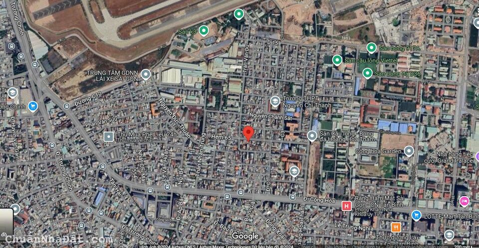 ***Bán nhà phường 13 Tân Bình, đất mặt tiền 63 Nguyễn Quang Bích (6*20)