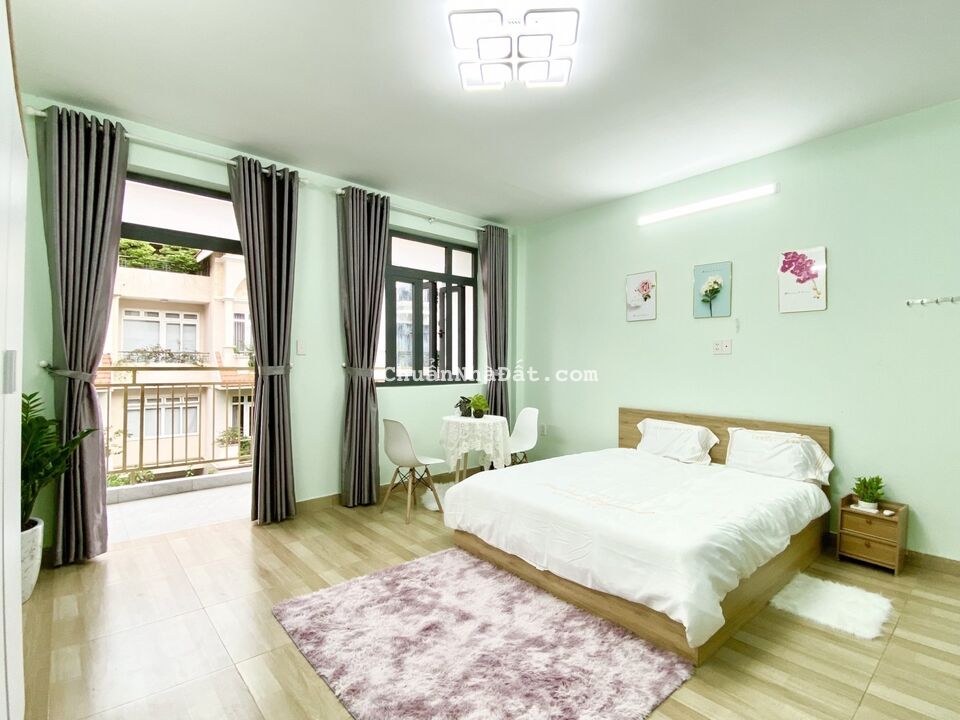 Căn hộ dịch vụ cho thuê gần lotte Mart, gần cầu kênh tẻ, đại học TDT, cầu Kênh Tẻ, gần quận 1, 3, 4