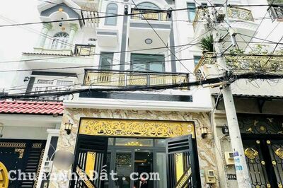Bán Nhà Mặt Tiền Kinh Doanh 4 Tầng Phường BHHB - Bình Tân DT 4 x 19m