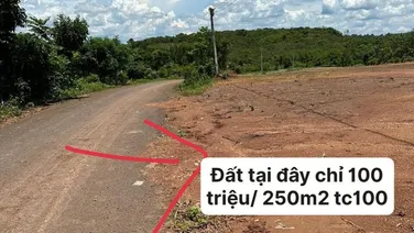 Bán đất Bình Phước diện tích lớn 500m2 giá 230 triệu