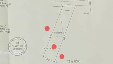 Bán đất mặt tiền đường Tố Hữu - 610m2