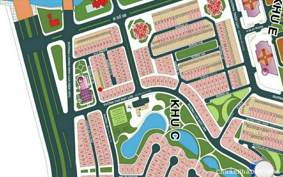 Bán đất dự án  An phú An Khánh Quận 2 nền biệt thự mặt tiền đường Bùi Tá Hán GIá TỐt LH 0903034123