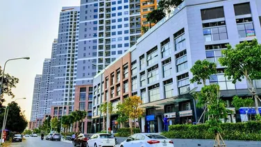 Mặt bằng kinh doanh mặt tiền Mai Chí Thọ Quận 2 Cho thuê shophouse The Sun Avenue tel. 0903034123