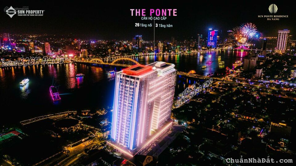 Chỉ 2,2 tỷ sở hữu ngay căn hộ cao cấp SUN PONTE trực diện Sông Hàn, Đà Nẵng - CĐT Sun Group