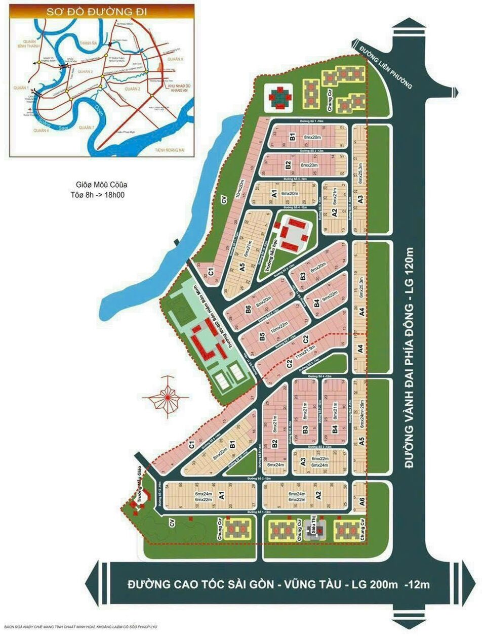 KDC Khang An Địa Ốc 3 Giá 47tr/m2 - 13,5 Tỷ 