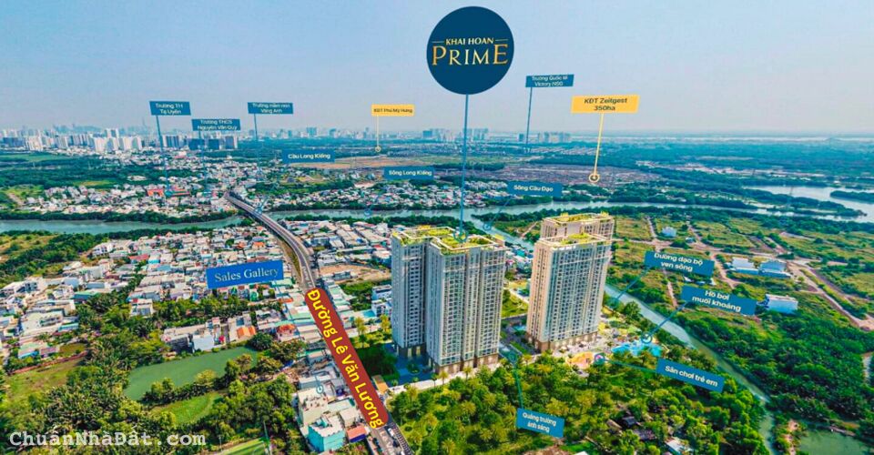 CĂN HỘ MIKA KHẢI HOÀN PRIME NHÀ BÈ, 1PN-3PN, TỪ 2.39 TỶ, VAY 70%