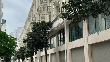 Bán nhà shophouse liền kề khu Him Lam DT 91m² x 6T, Mt 7,5m, hai mặt thoáng. Giá 22 tỷ.