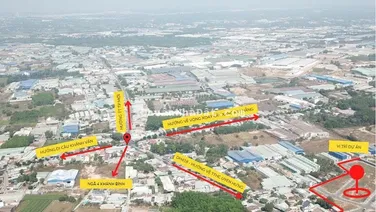 BÁN ĐẤT NGAY NGÃ TƯ KHÁNH BÌNH -THÀNH PHỐ TÂN UYÊN
