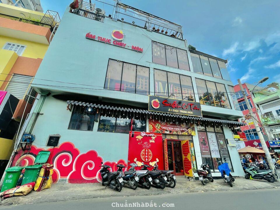 Cho thuê nhà Góc 2MT 165B Nguyễn Trãi, Quận 5 (5x18m - 4 tầng) Giá 90TR