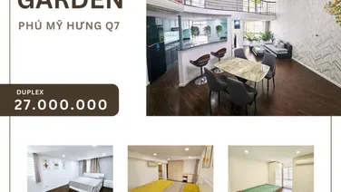 KHÔNG GIAN SỐNG SANG TRỌNG TẠI duplex SkyGarden, 3pn, full nội thất, nhà mới_ 𝟐𝟕𝐓𝐑