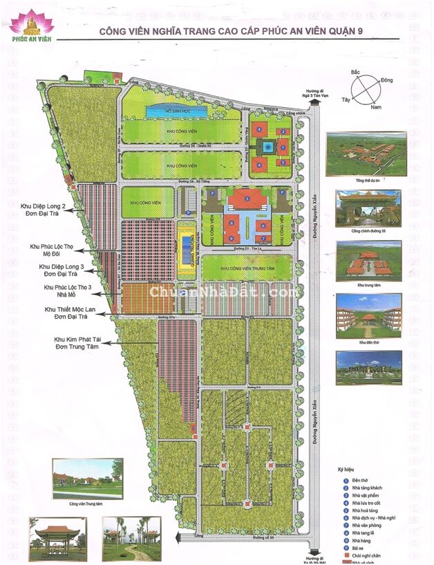 Cần chuyển nhượng 01 huyệt mộ đơn - Khu Phú Qúy tại Nghĩa trang Phúc An viên Q9