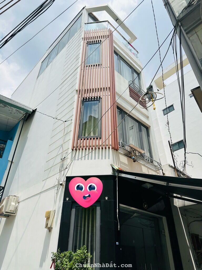 HẺM XE HƠI HOÀNG HOA THÁM, BÌNH THẠNH, CHUẨN 42M2 MỚI Ở NGAY. GIẢM 650TR CHỈ 4.55T.