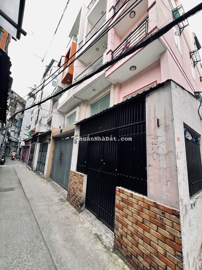 GIÁP QUẬN 3, HIẾM NHÀ BÁN, LÊ VĂN SỸ, PHÚ NHUẬN, 4 TẦNG BTCT CHƯA QUA ĐẦU TƯ, CHỈ 5.5T TL. 