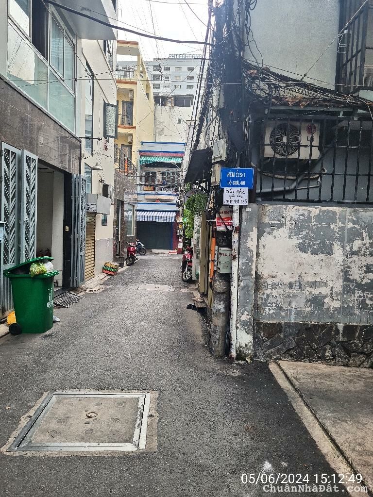 KHU PHAN XÍCH LONG NGUYỄN CÔNG HOAN, NGANG 6M VÀ 4 TẦNG BTCT, TẶNG NTCC CHỈ 10.5T