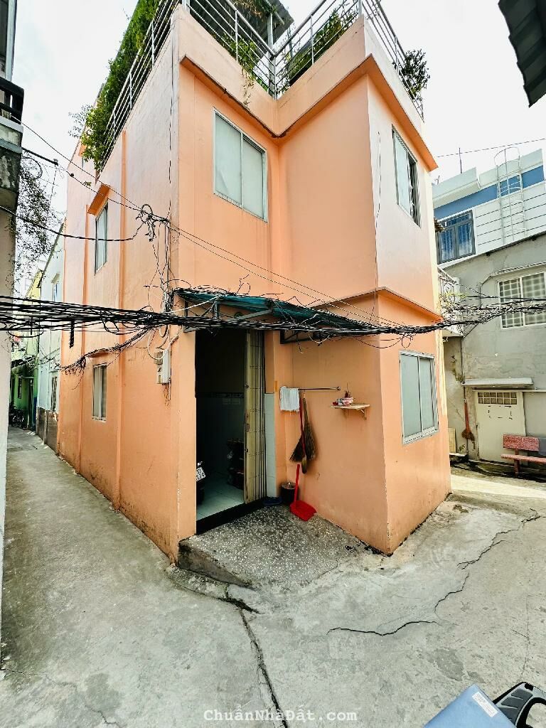 HẺM XE HƠI NƠ TRANG LONG, BÌNH THẠNH, 40M2 MỘT ĐỜI CHỦ TIỆN XÂY. GIẢM 650TR CHỈ CÒN 4T TL 