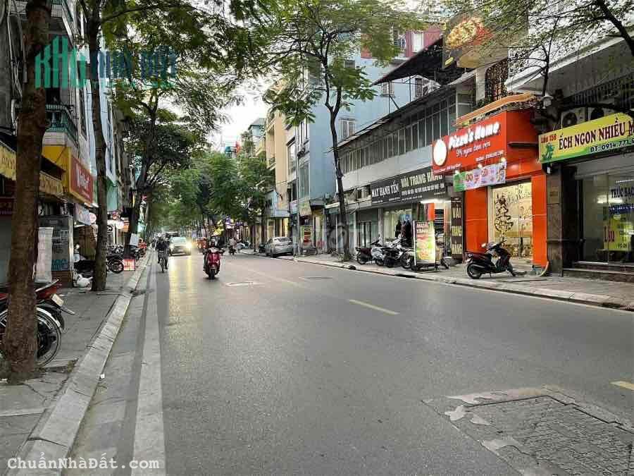 Bán nhà mặt phố Thụy Khuê, Tây Hồ, lô góc 2 mặt thoáng, vỉa hè 1m, kinh doanh đỉnh. Giá 15,8 tỷ