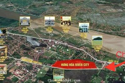 Đất nền KĐT đã có sổ đỏ 850tr/ lô 85m2 dự án Hưng Hoá City, Phú Thọ.