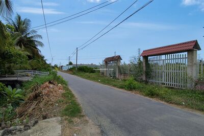 Bán lô đất mặt tiền đường Tám Thăng, xã Thạnh Đức, huyện Bến Lức, Long An.
