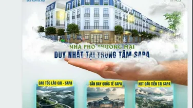 Độc quyền quỹ căn giá tốt chỉ 57tr/m2 Sapa CityCloud cả nhà và đất