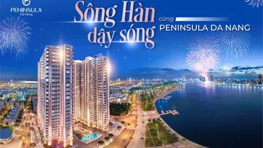 Bán căn hộ chung cư cao cấp Peninsula Đà Nẵng 106m gồm 3 phòng ngủ view trực diện sông Hàn