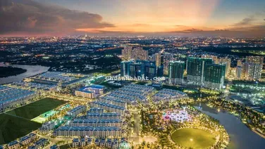 Cho thuê tầng Trệt biệt thự 200m2 Vinhomes Grand Park Quận 9 - Có máy lạnh 25 triệu/ tháng