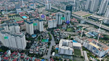 6,1 tỷ nhà lô góc 6 tầng thang máy phố Trần Cung.