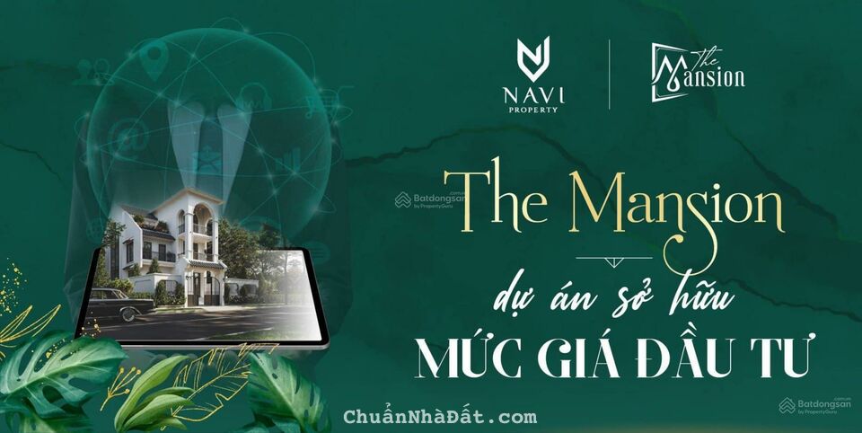THE MANSION HỘI AN - ĐẤT BIỆT THỰ GIÁ CHUNG CƯ GIÁ CHỈ TỪ 14 triệu/m2