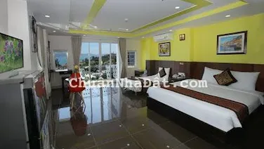Bán khách sạn view biển Trần Phú, mặt đường Dã Tượng, Nha Trang. 12 tầng, 33 phòng, 39 tỷ
