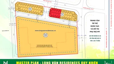 Shophouse Long Vân thành phố Quy Nhơn bên cạnh trung tâm trí tuệ FPT