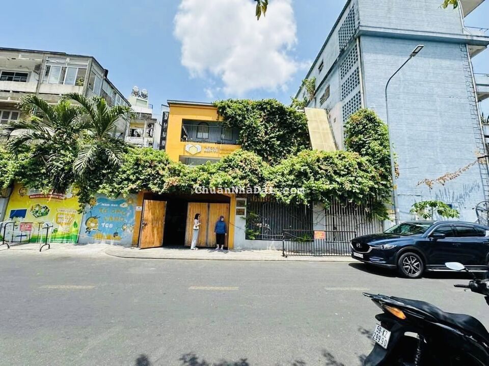 Cho Thuê Nhà Mặt Tiền 30 Bùi Thị Xuân, P2, Q. Tân Bình ( 18,3x22 ) SD 1100m2, Trệt 2 Lầu