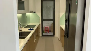 Cho thuê căn hộ No01 Berriver Bồ Đề, 84m2 2PN Full đồ 15tr.