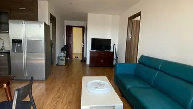 Cho thuê căn hộ tầng trung Berriver Long Biên 90m2 2PN Full đồ giá 14tr.