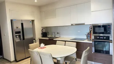 Cho thuê căn hộ cao cấp Northern Diamond LB tầng cao view đẹp 100m2 3PN full đồ 15tr.