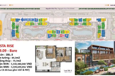 Bán 3 căn cuối Celesta Rise chiết khấu 50-80tr/ căn thanh toán 20% đến khi nhận nhà, xây gần xong 