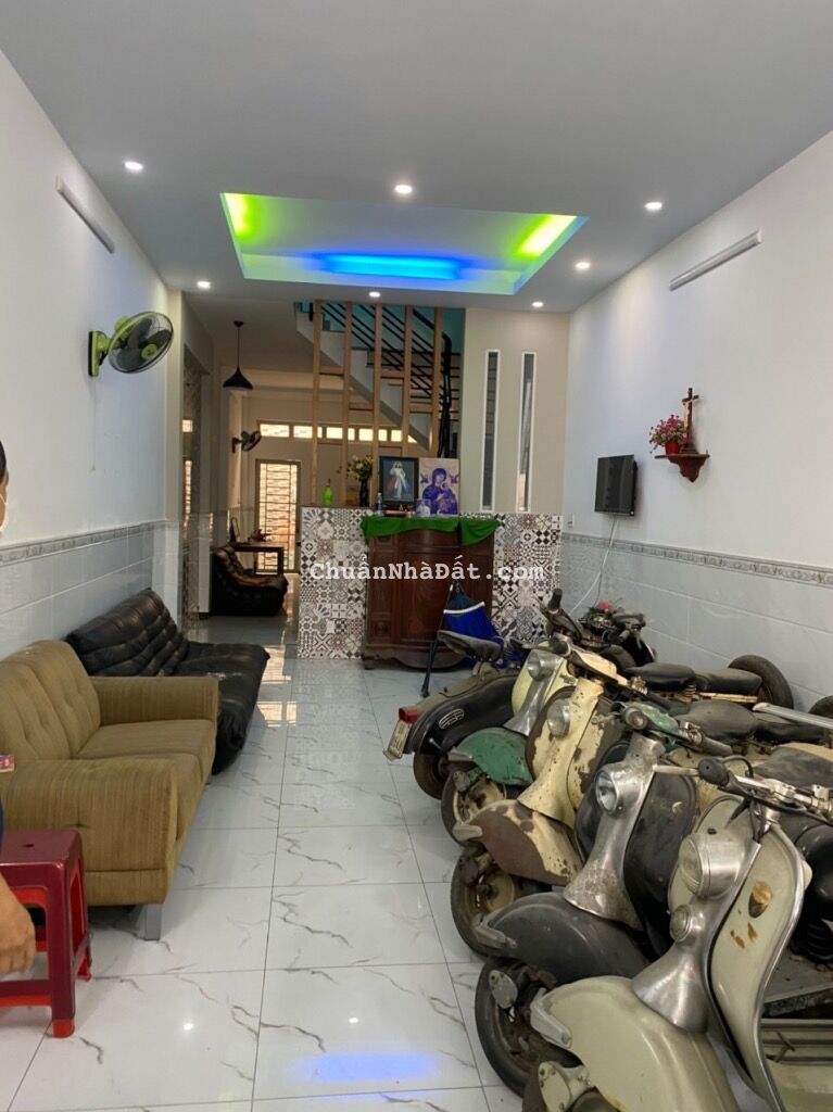 Bán nhà đường số 21a, Bình Tân, khu Tên Lửa, 4x22.5m, 3 tấm, 9.2 tỷ, gần nhà thờ