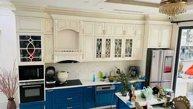 Bán liền kề 90m2 Nguyệt Quế 08 sát hồ Vinhomes The Harmony hoàn thiện full đồ