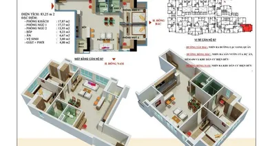 Vị trí 3 mặt thoáng, thiết kế hiếm . Bán chung cư cao cấp The USEFUL,