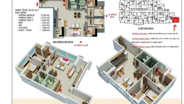 Vị trí 3 mặt thoáng, thiết kế hiếm . Bán chung cư cao cấp The USEFUL,