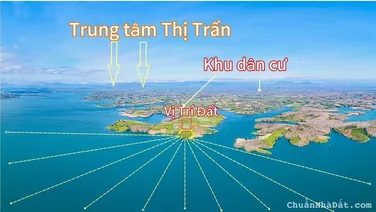 Bán đất view hồ 3 mặt tiền tại xã hà mòn huyện đắk hà tỉnh kon tum