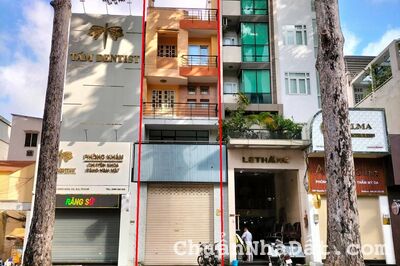 Cho thuê nhà mặt tiền số 294 Nguyễn Thị Minh Khai Quận 3, DT: 5x20m, Hầm + 5 lầu, giá: 120tr