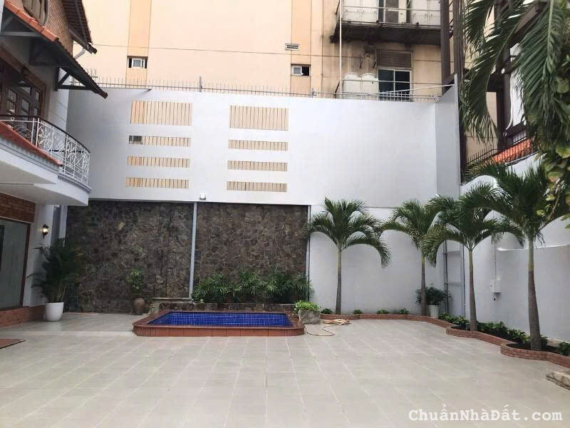 Cho thuê Biệt thự số 04 Phùng Khắc Khoan, Đa Kao, Quận 1,DT: 20m x 30m, giá: 160tr TL