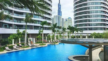 Cho thuê căn hộ City Garden 3 phòng ngủ tháp mới, diện tích 137m2