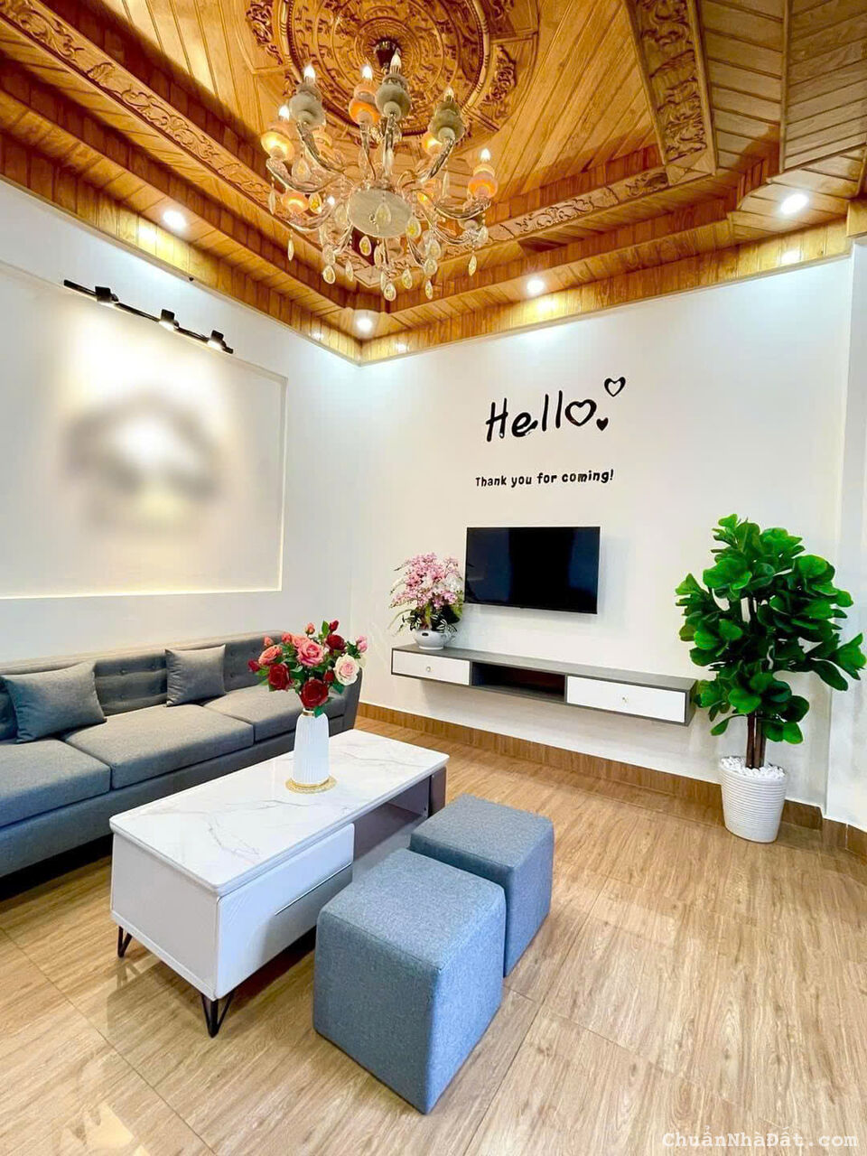 CHO THUÊ NHÀ NGUYÊN CĂN ĐÀ LẠT GẦN HỒ XUÂN HƯƠNG, 4PN FULL NỘI THẤT 12TR, HẺM XE MÁY, CHỈ CHO Ở