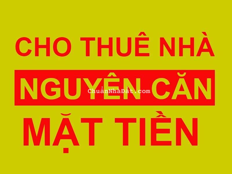 CHO THUÊ NHÀ NGUYÊN CĂN, ĐƯỜNG 79, TÂN QUY, QUẬN 7