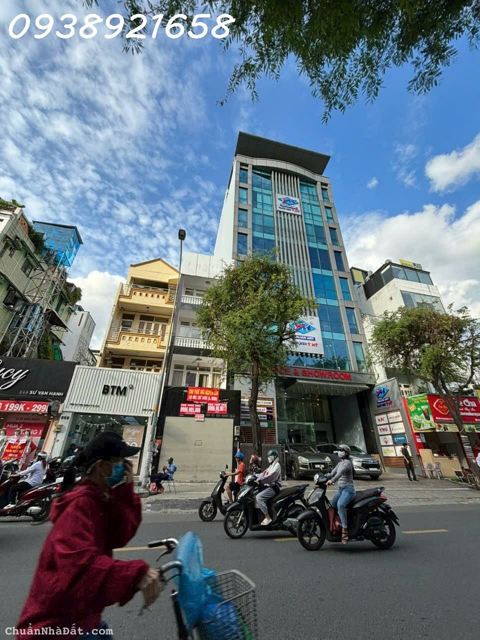 Nhà Mặt Tiền Kinh Doanh Sư Vạn Hạnh Quận 10 (8x17) 5Tầng,8PN, NHỈNH 70TỶ