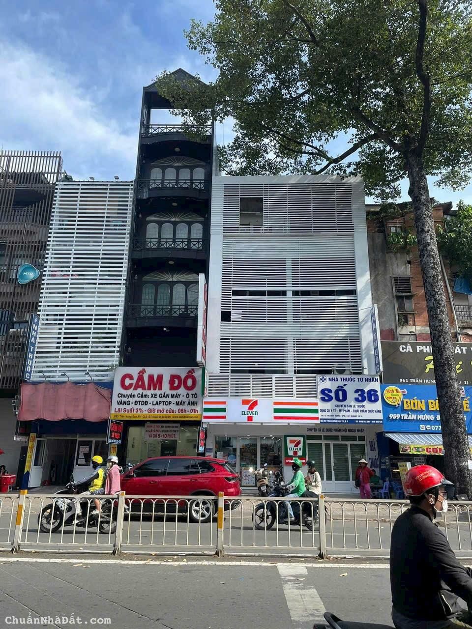 💥 QUẬN 5-Bán Nhà MT Phố Trần Hưng Đạo 4Tầng Ngang Hiếm 8m,HĐT.115Tr/Th