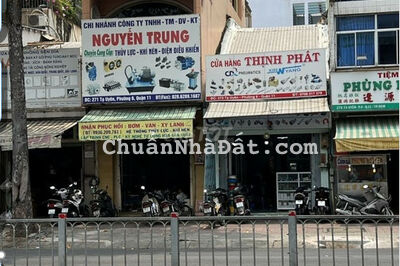 ✅Bán Nhà Phố Mặt Tiền Ba Tháng Hai 1Trệt 2 Lầu 75m2, Vuông A4, Hoàn Công Đủ, 22Tỷ