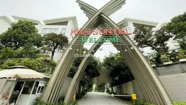 BIỆT THỰ LIỀN KỀ 267M2 - SONG LẬP - CĂN GÓC - KHAI SƠN HILL NGỌC THỤY LONG BIÊN GIÁ 79 TỶ 9