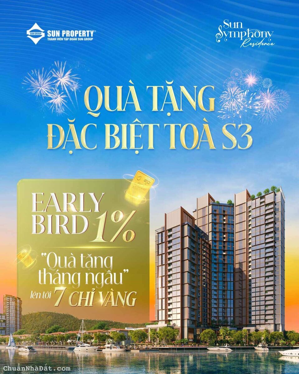 Bán căn hộ luxury dọc sông Hàn Sun Symphony Residence Đà Nẵng