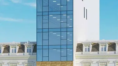 Bán Tòa Văn Phòng 9 Tầng Mặt Phố Kim Giang. DT 160m2, MT 6.6m nở hậu, Giá 75 TỶ